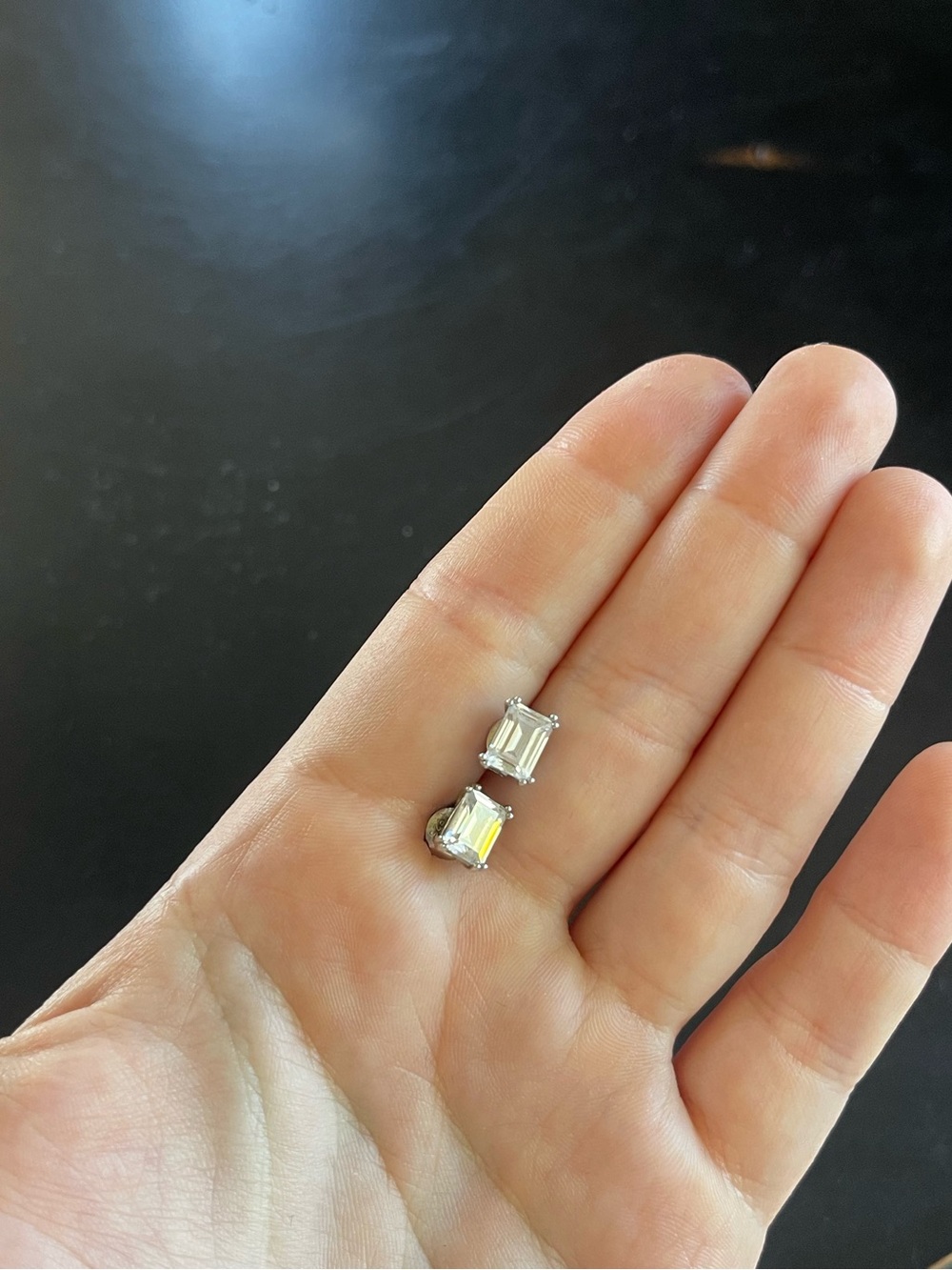 Emerald Stud Earrings